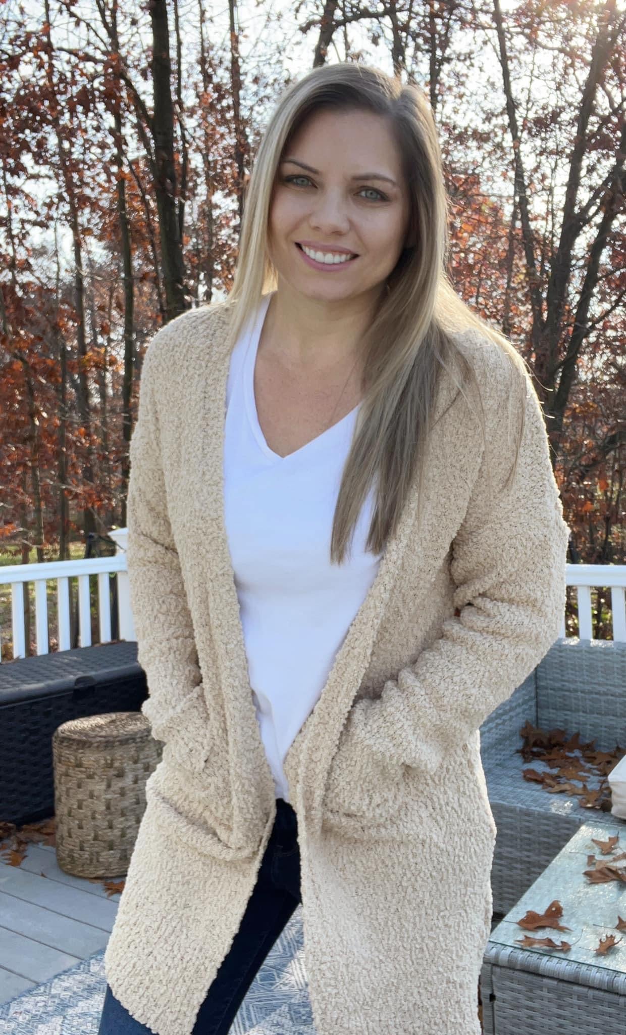 Popcorn Cardi