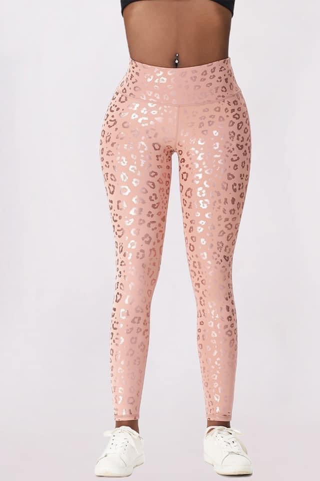 PINK CHEETAH LEGGINGS RTS