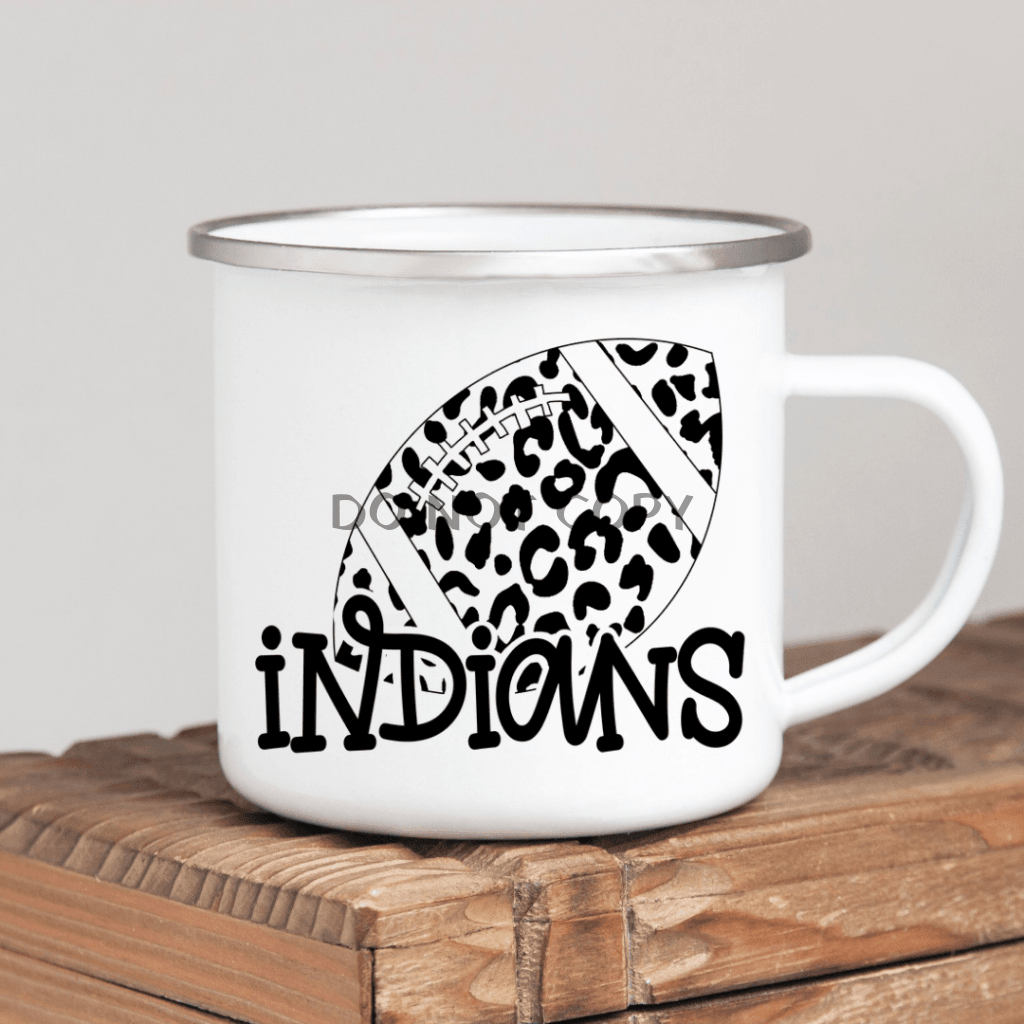Indians 1 Enamel Mug Mug