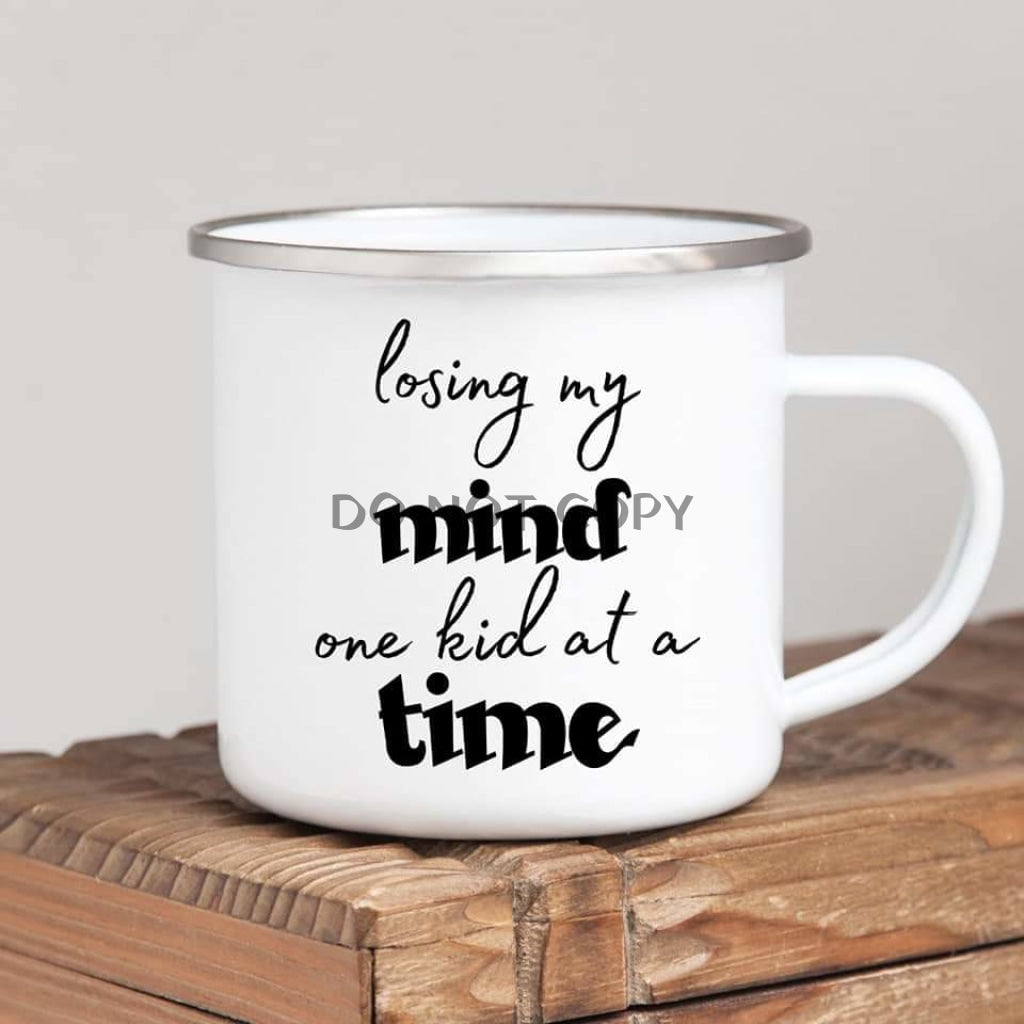 Losing My Mind Enamel Mug Mug