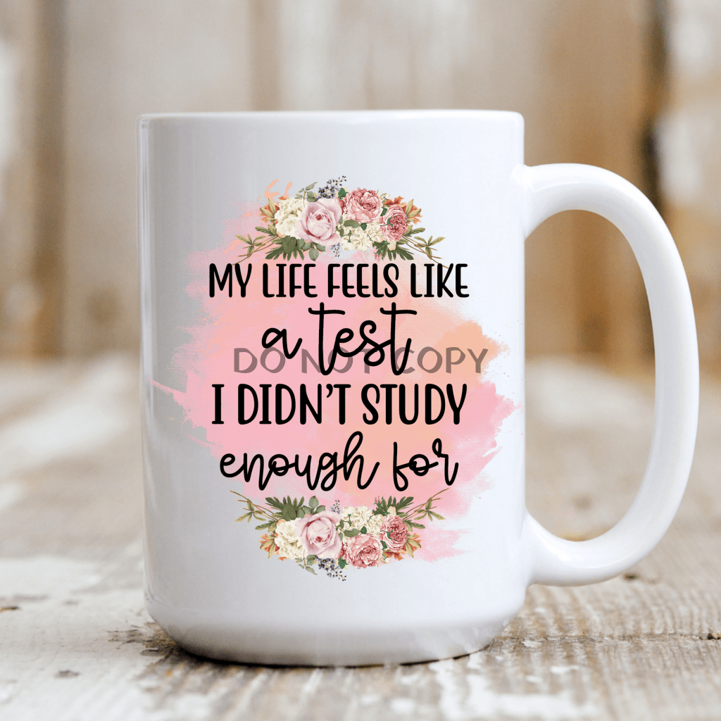 My Life Feels Like A Test Mug