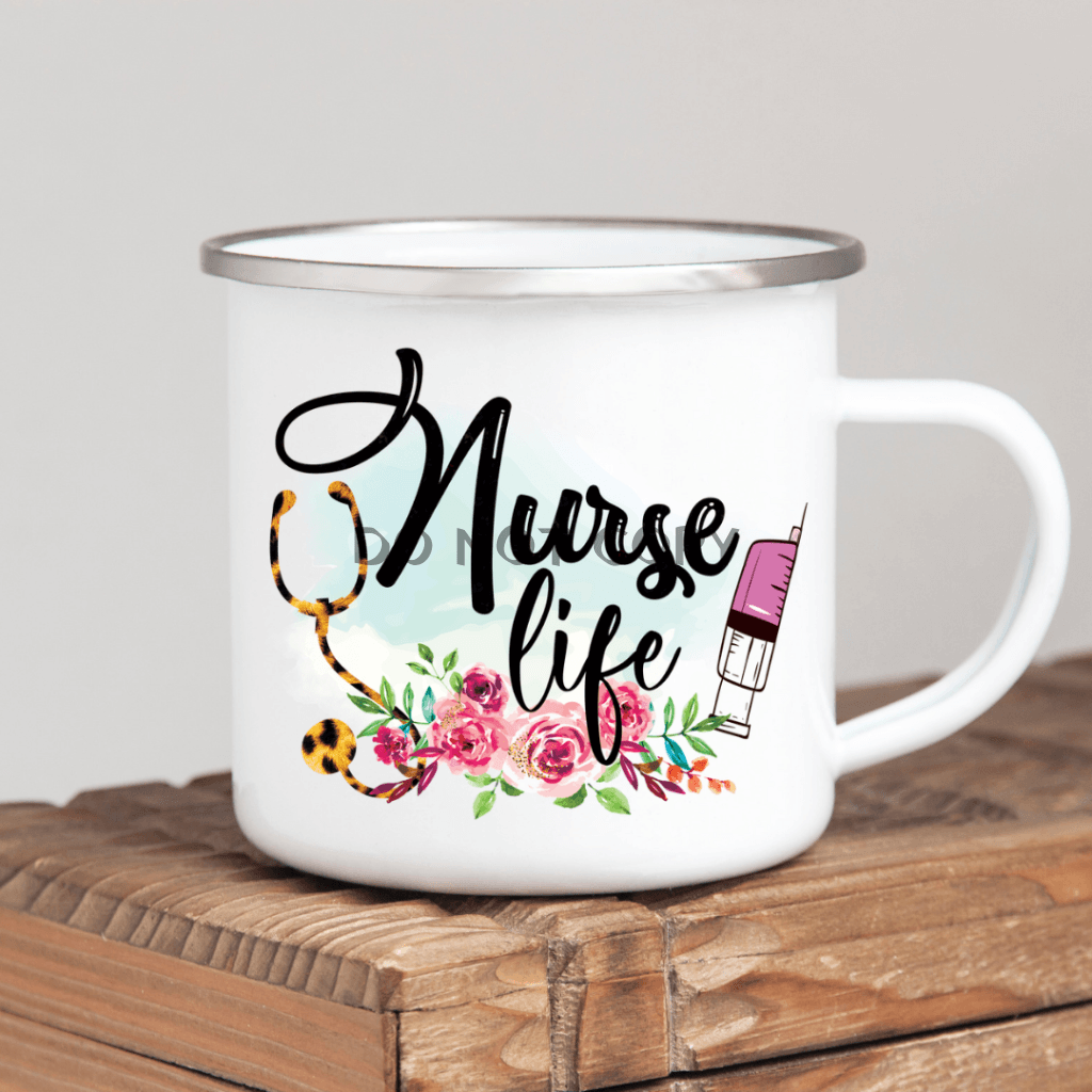 Nurse Life Enamel Mug Mug