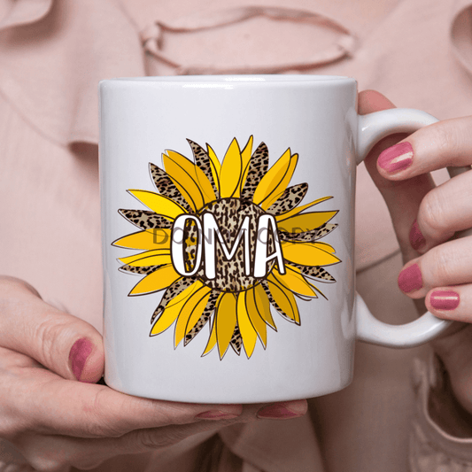 Oma Sunflower Mug