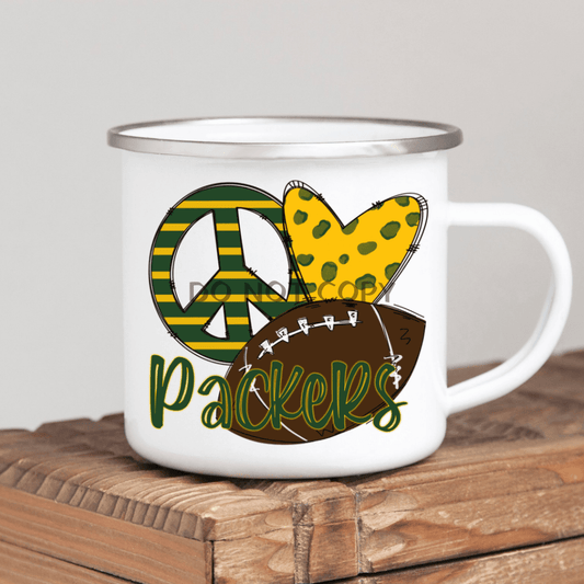 Packers Enamel Mug Mug
