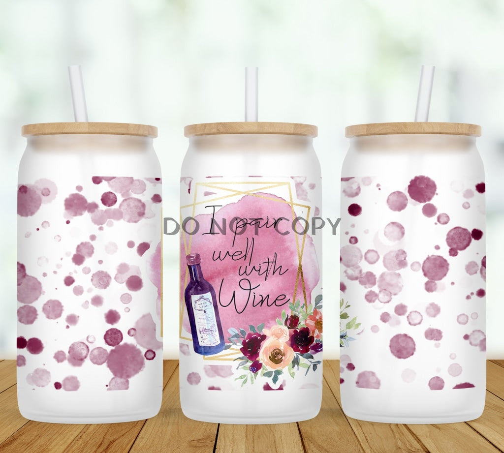 Pair Well With Wine Glass Can