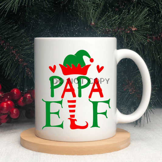Papa Elf Ceramic Mug 11Oz Mug