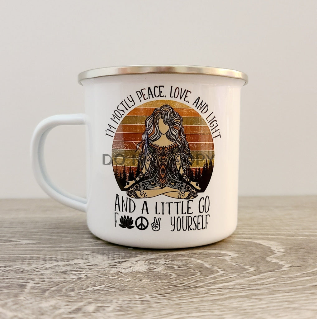 Peace Love Light Mug