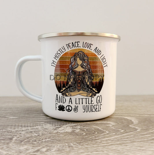 Peace Love Light Mug