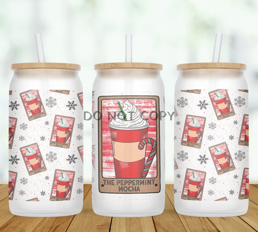 Peppermint Mocha Glass Can