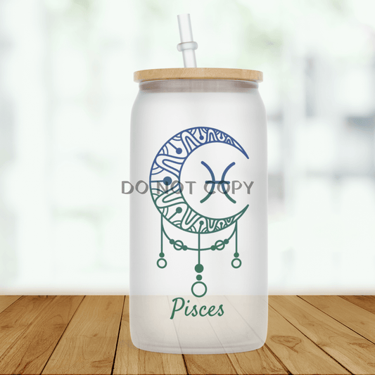 Pisces Glass Can