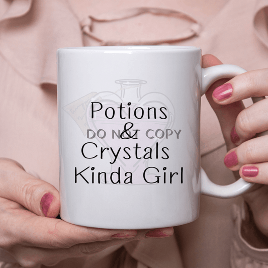 Potions & Crystals Ceramic Mug 11Oz Mug