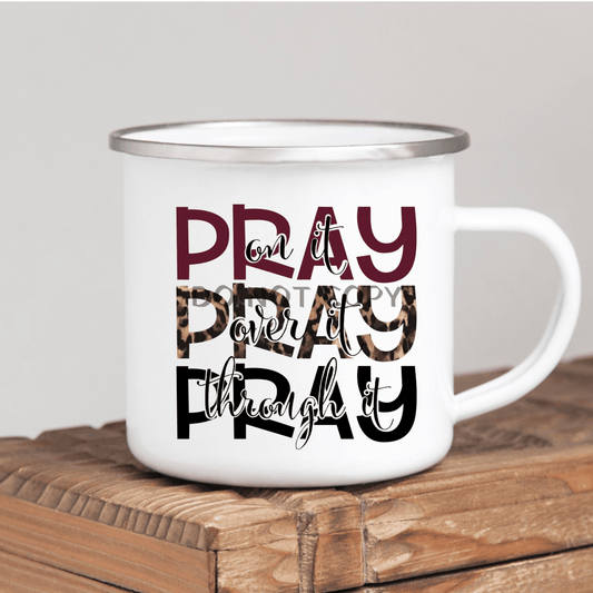 Pray Stacked Mug