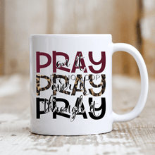 Load image into Gallery viewer, Pray Stacked Mug
