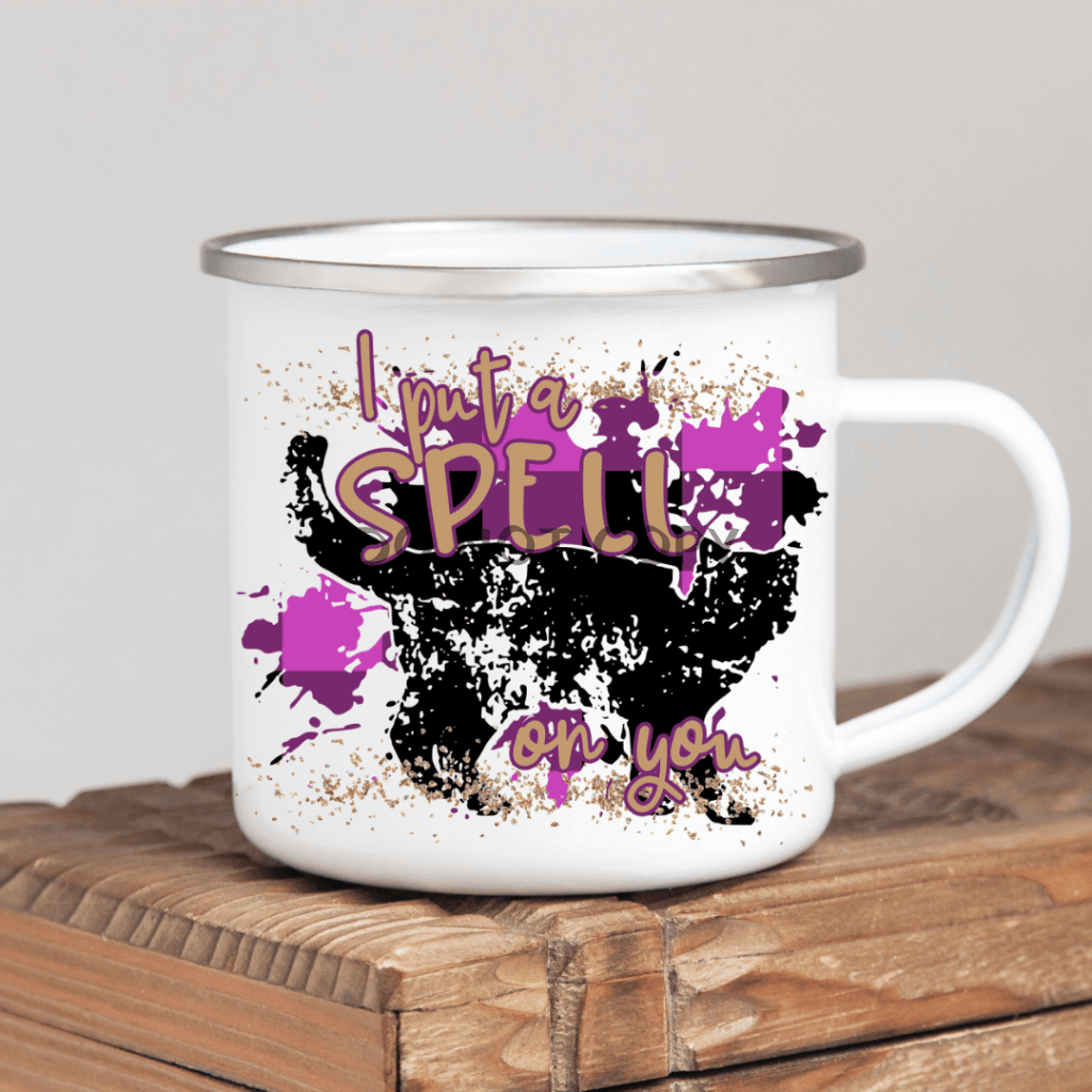 Put A Spell On You Enamel Mug Mug