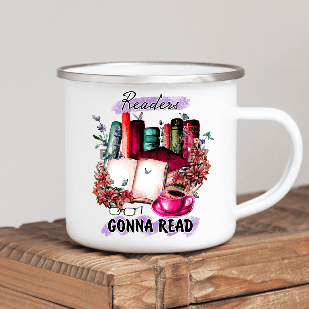 Readers Gonna Read Enamel Mug Mug