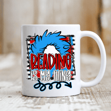 Load image into Gallery viewer, Reading Is My Thing Mug
