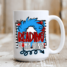 Load image into Gallery viewer, Reading Is My Thing Mug
