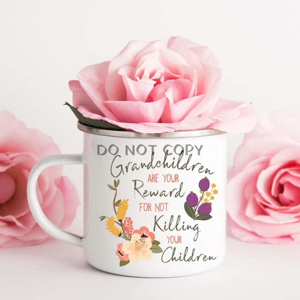 Reward For Not Killing Enamel Mug Mug