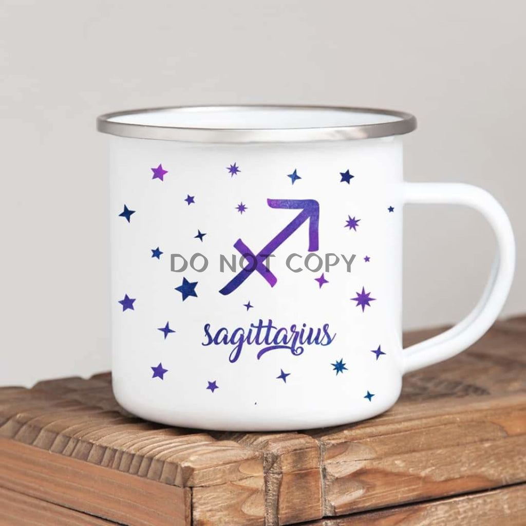 Sagittarius Enamel Mug Mug
