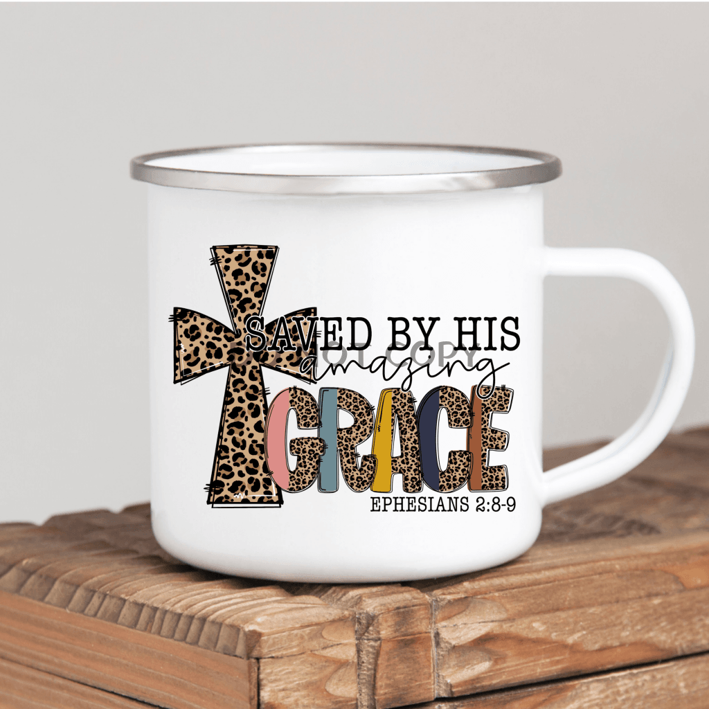 Saved By His Amazing Grace Mug