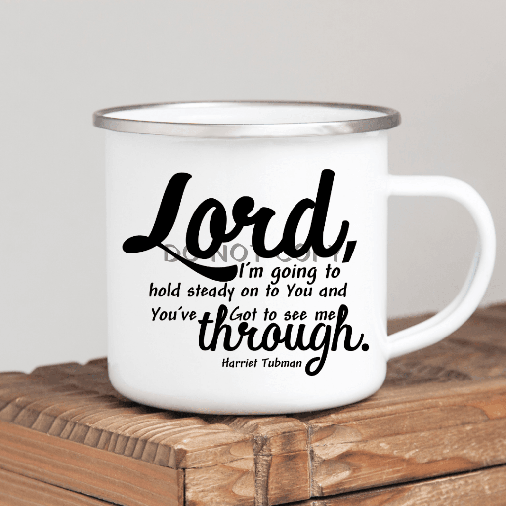 See Me Through Enamel Mug Mug