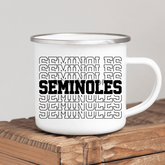 Seminoles Enamel Mug Mug