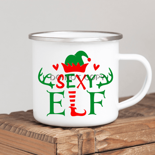 Sexy Elf Enamel Mug Mug