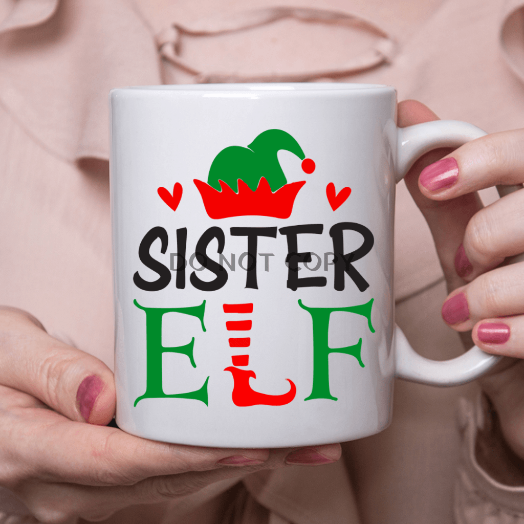 Sister Elf Ceramic Mug 11Oz Mug