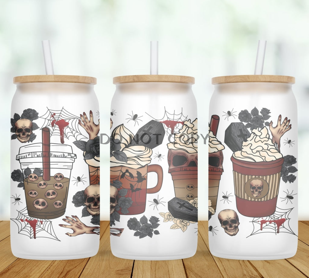 Spooky Drinks Glass Can