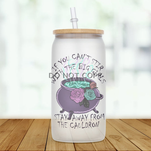Stir The Cauldron Glass Can