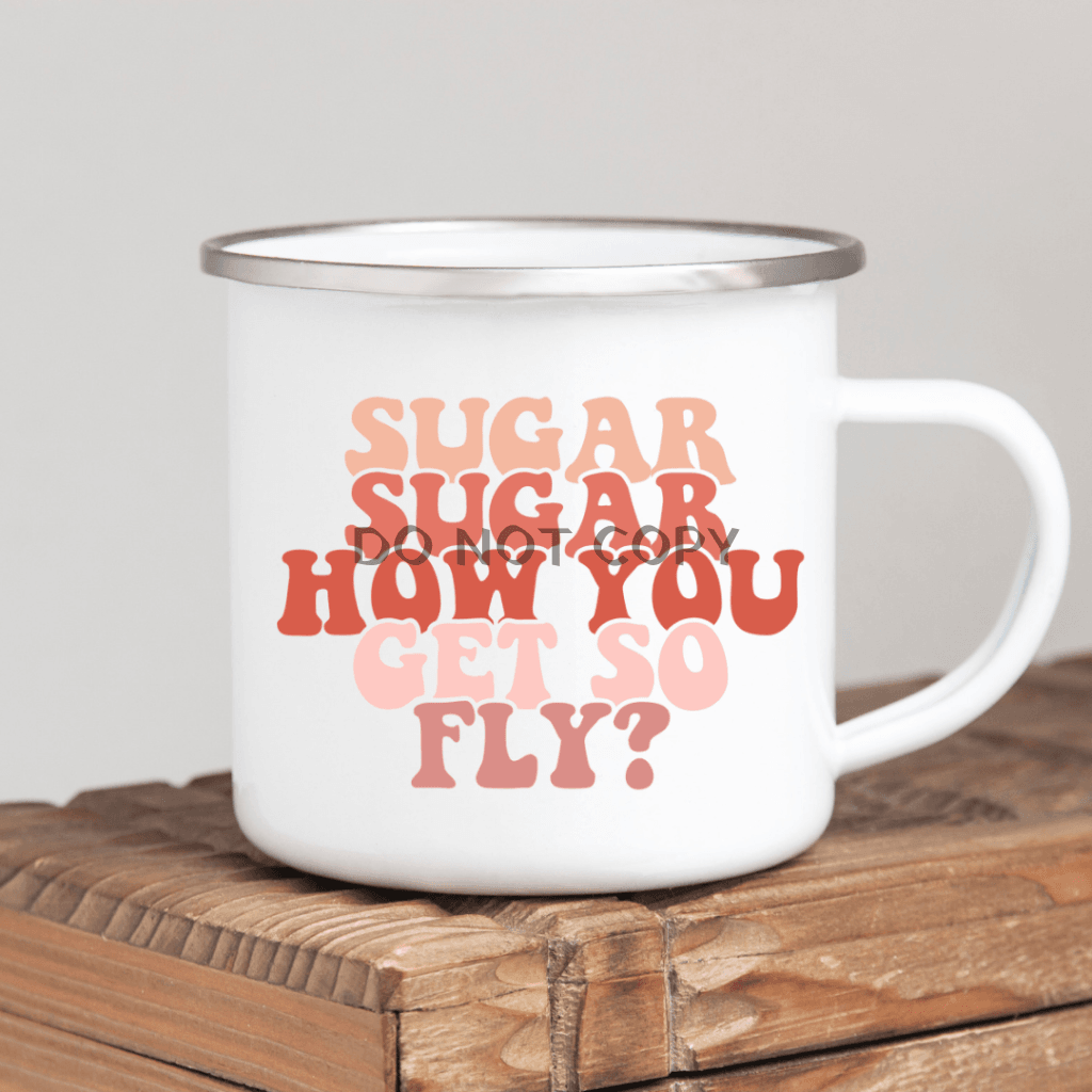 Sugar Enamel Mug Mug
