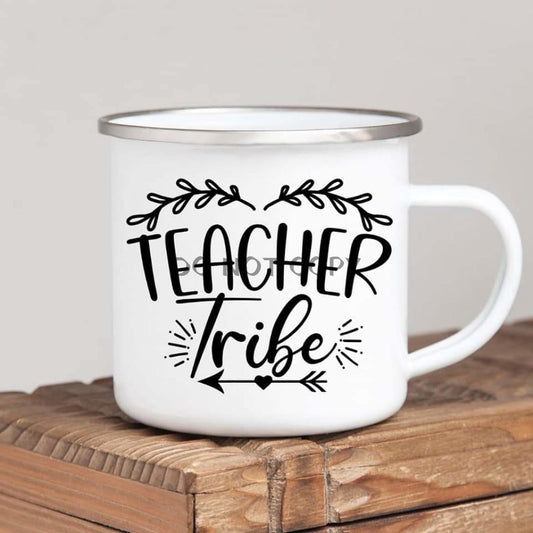 Teacher Tribe Enamel Mug Mug