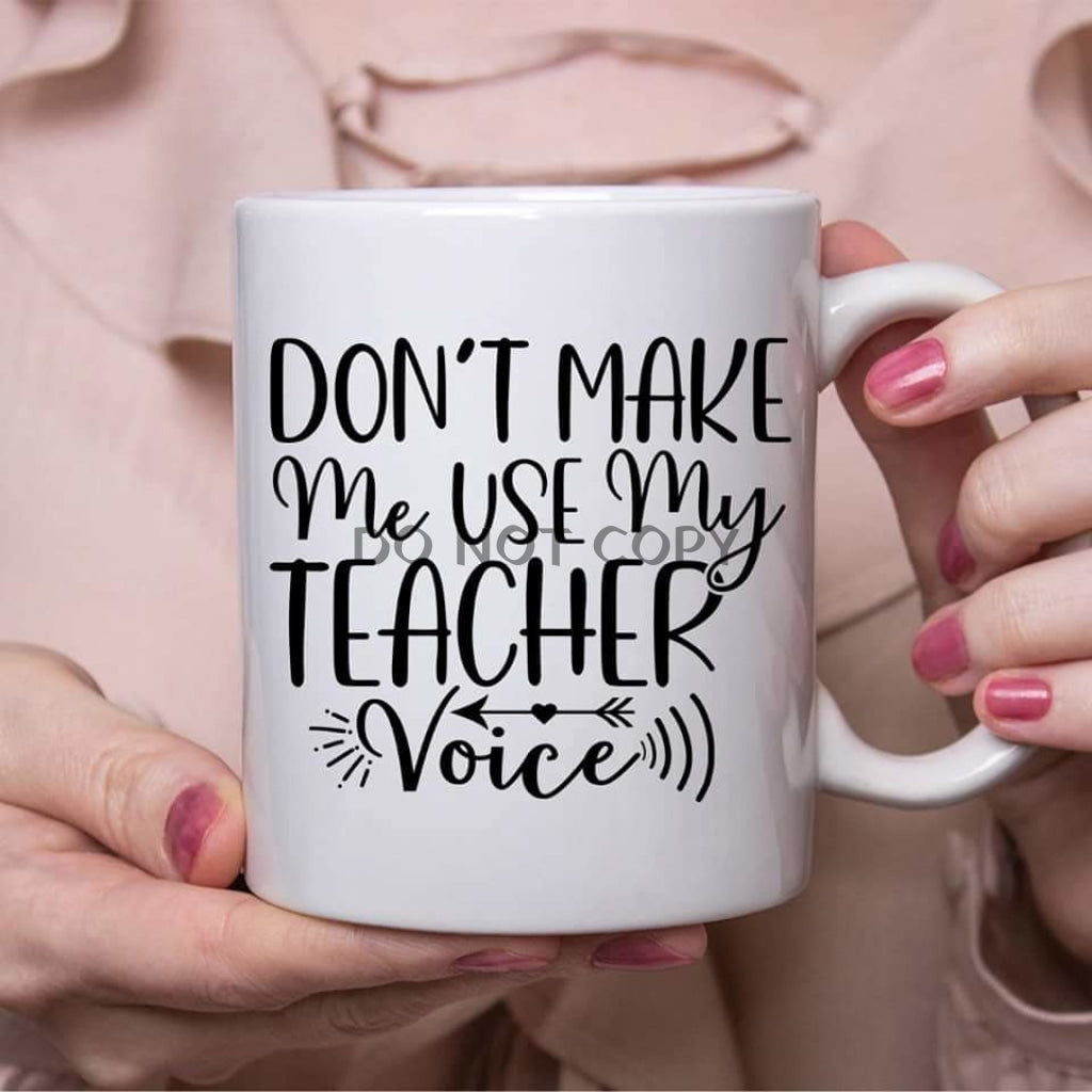 Teacher Voice Ceramic Mug 11Oz Mug