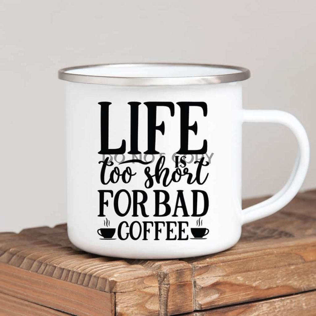 Too Short For Bad Coffee Mug