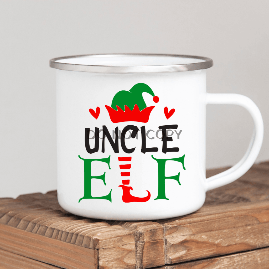 Uncle Elf Enamel Mug Mug