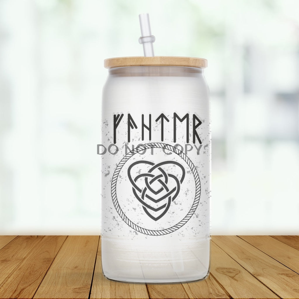 Viking Father Glass Can