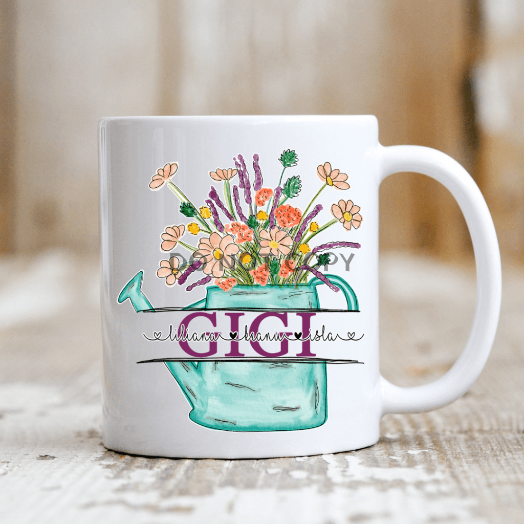 Watering Can Custom Mug