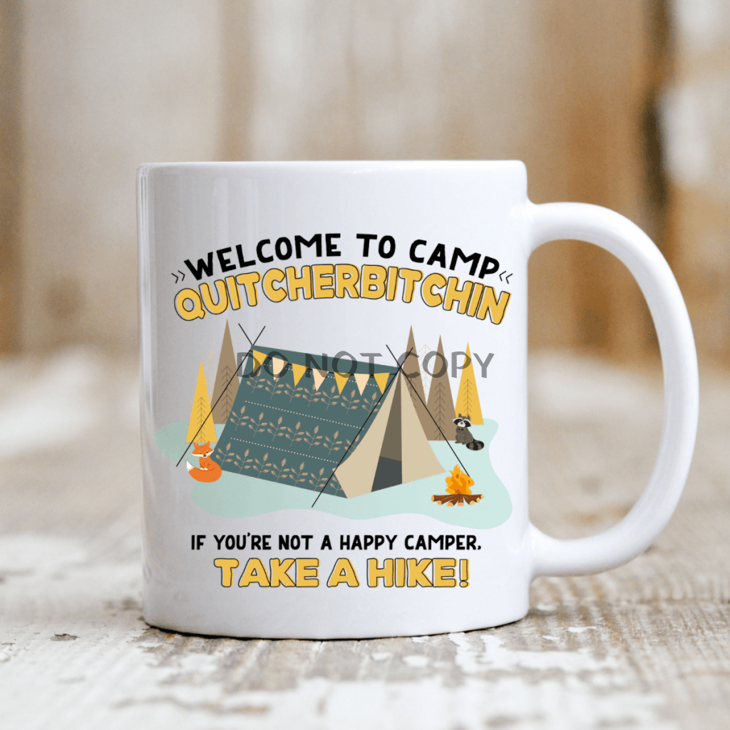 Welcome To Camp Ceramic Mug 11Oz Mug