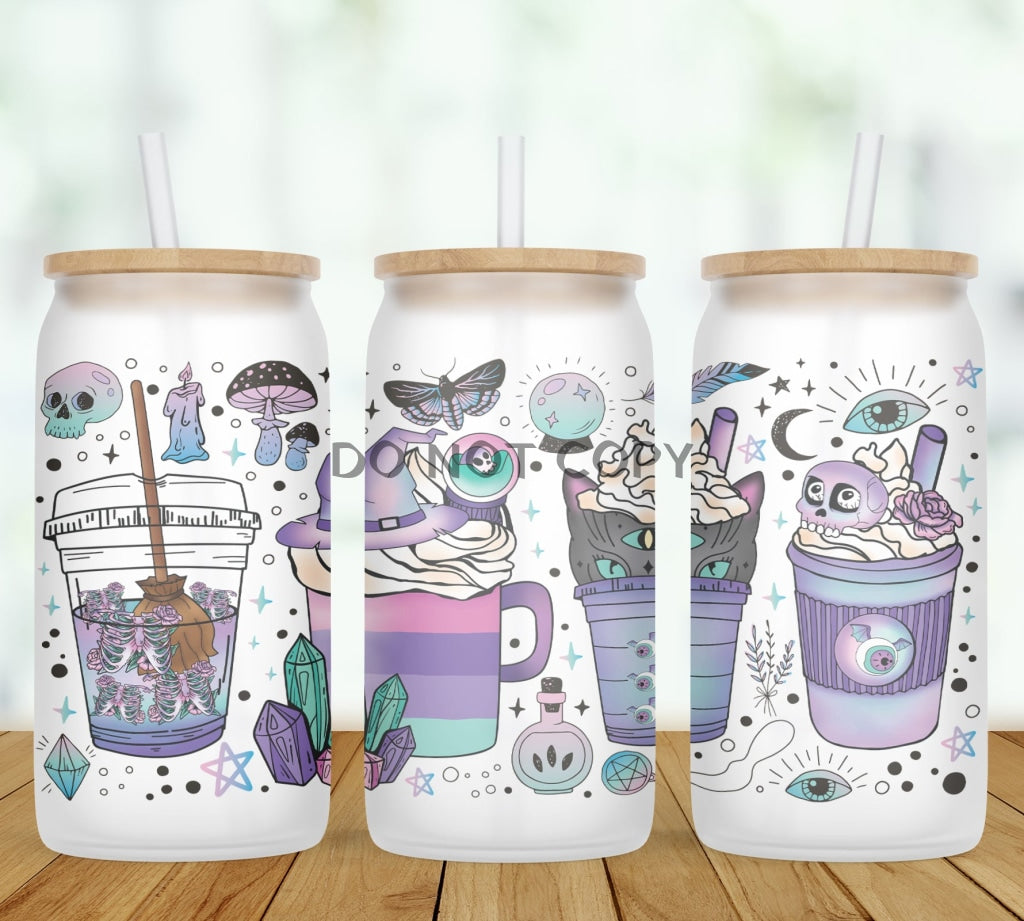 Witchy Drinks Glass Can